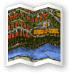 Illustration of the Touchmark at Mt. Bachelor Village Community site plan
